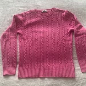 Lilly Pulitzer Pink Cashmere Sweater